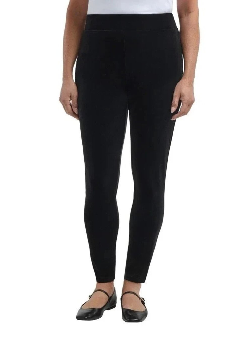 Teddi Rose Women's Size Medium Black Velvet Pants NWT